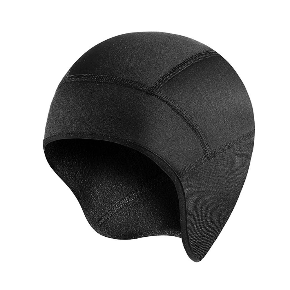 Warm cycling helmet liner