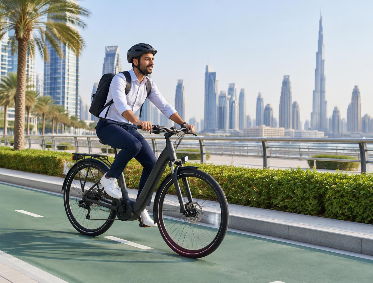 Commuter electric bike lifestyle