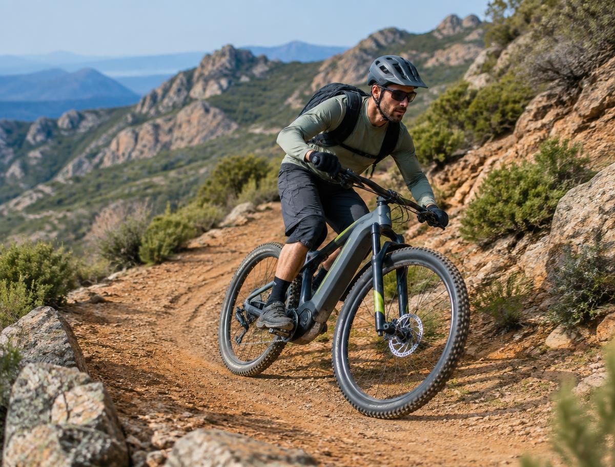 Mountain electric bike lifestyle