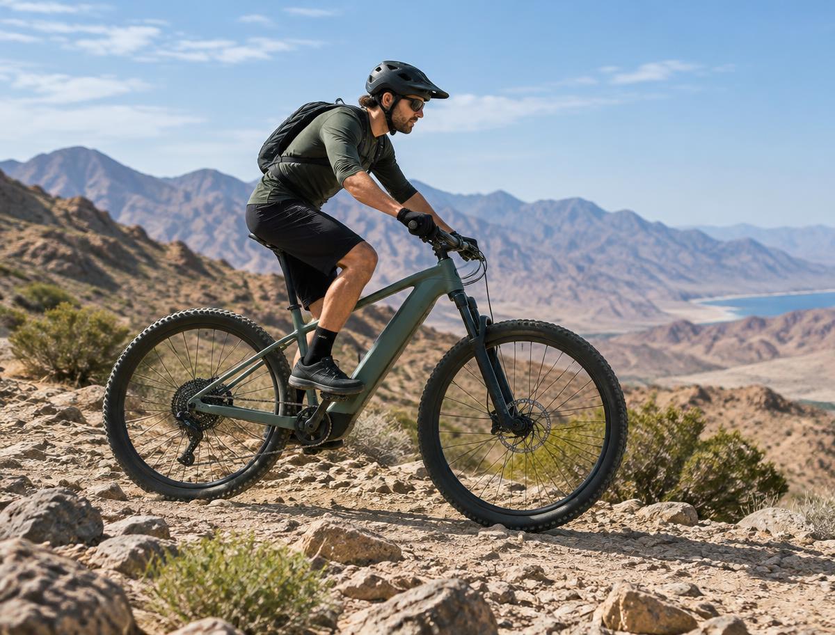 Hardtail electric bike