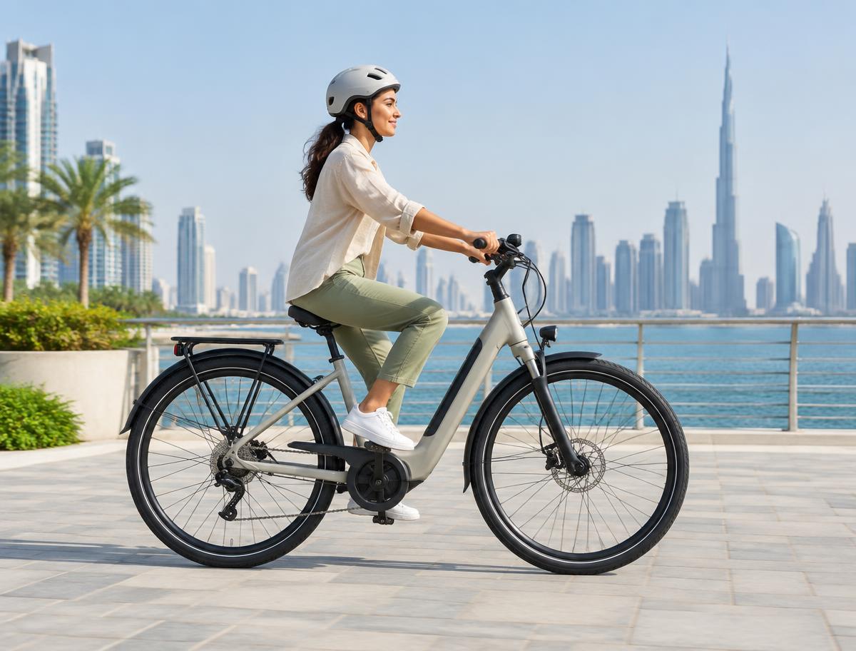 Step Through electric bike